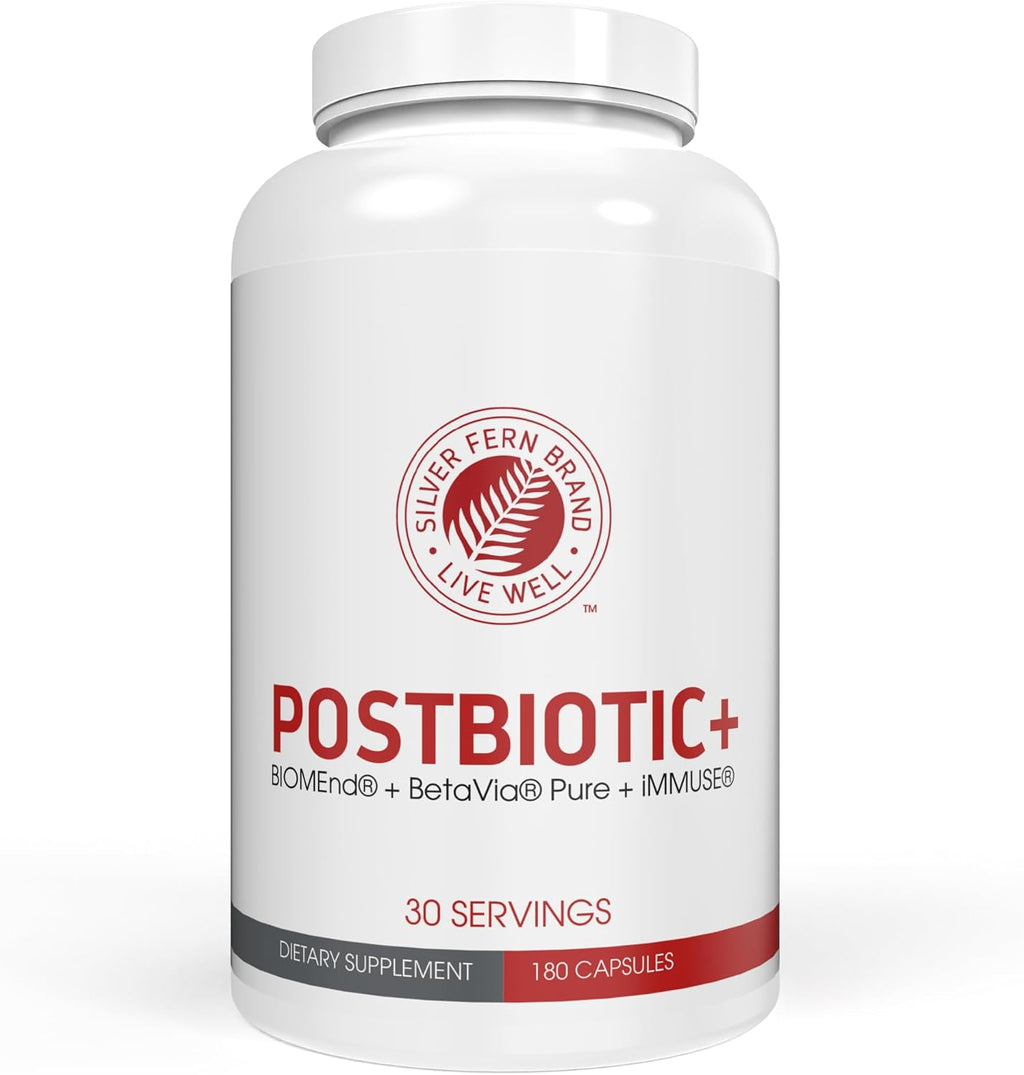Silver Fern Brand Postbiotic+ Strawberry Lemonade Powder – 30 Stick Packs