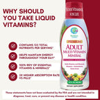Tropical Oasis Adult Liquid Multivitamin - 473 ml