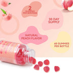 Agumoon Vitamina D3 K2 Gominolas - 5000IU + 200mcg MK-7 - 60 uds