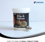Umeken Cebolla Negra Fermentada - Concentrado con Quercetina y Antioxidantes, 1333 Comprimidos (2 Paquetes)