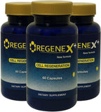 New Regenex | Suplemento de Células Madre con AFA Pura - 180 Cápsulas (Pack de 3)