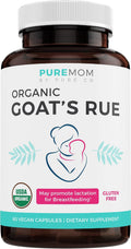 Organic Goat's Rue – Lactation Supplement to Increase Breast Milk Supply – 60 Vegan Capsules