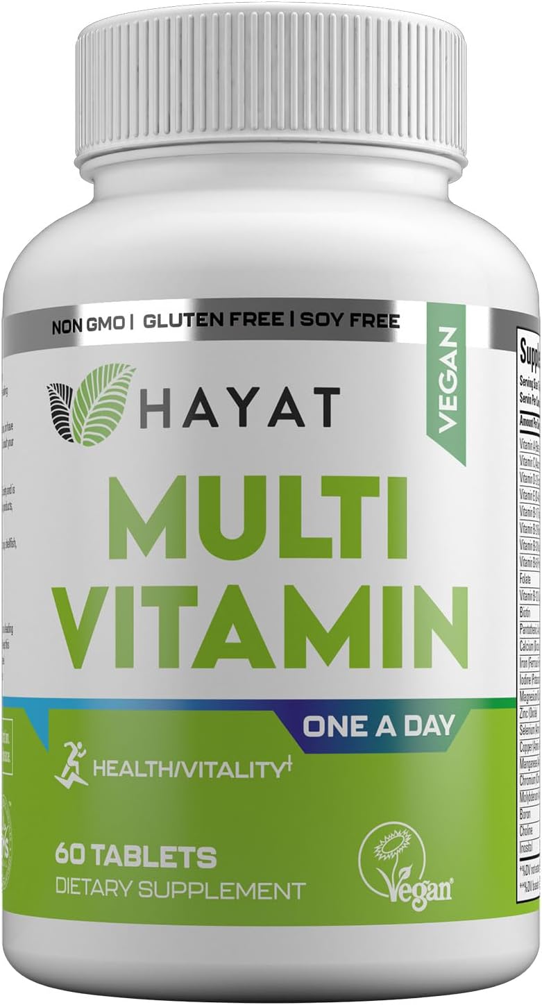 HAYAT Multivitamínico Natural Vegano - 60 Comprimidos