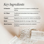 Arey Not Today, Grey Daily Hair Supplement - 1 Mes