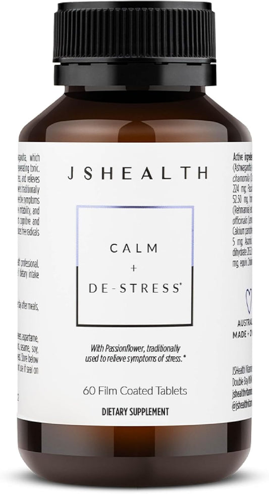 JSHealth Calm + Destress - 60 Cápsulas