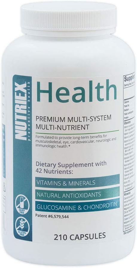 Nutriex Health Multivitamínico Completo con 42 Nutrientes