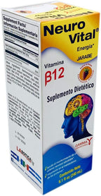 Neuro Vital B12 Energy Syrup - Jarabe de Vitamina B12