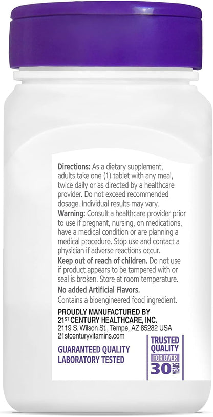 21st Century Hair, Skin and Nails 50 Caplets – Niacina (vitamina B3): Ayuda a mantener la piel sana y contribuye a – Image 6