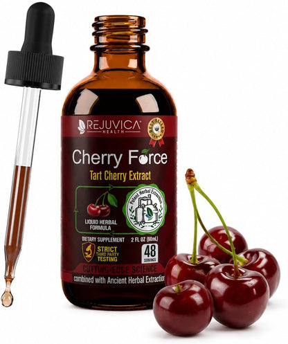 Rejuvica Health Cherry Force - Extracto Avanzado de Cereza Ácida - Cerezas Reales - Rico en Fitonutrientes - Extracto – Image 7