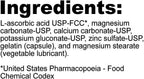 NutriBiotic Buffered Vitamin C 500 mg, 250 Capsules - Pharmaceutical Grade with Minerals