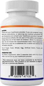 Vitamatic Irish Sea Moss – 120 Cápsulas Vegetarianas con Bladderwrack y Burdock Root