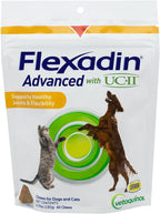Vetoquinol Flexadin Advanced Complemento Articular para Perros con Colágeno No Desnaturalizado, 30 Masticables