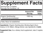 Brieofood Organic Sankhpushpi 1500mg, 90 Comprimidos Vegetarianos