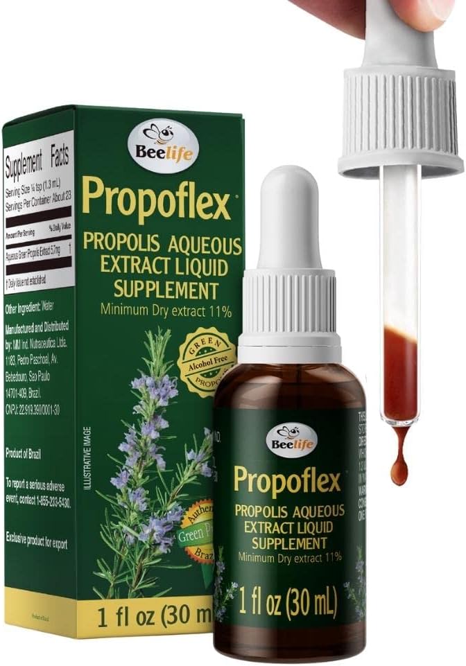 Beelife Extracto de Propóleo Verde - Sin Alcohol, Alto en Artepillin-C - 30 ml