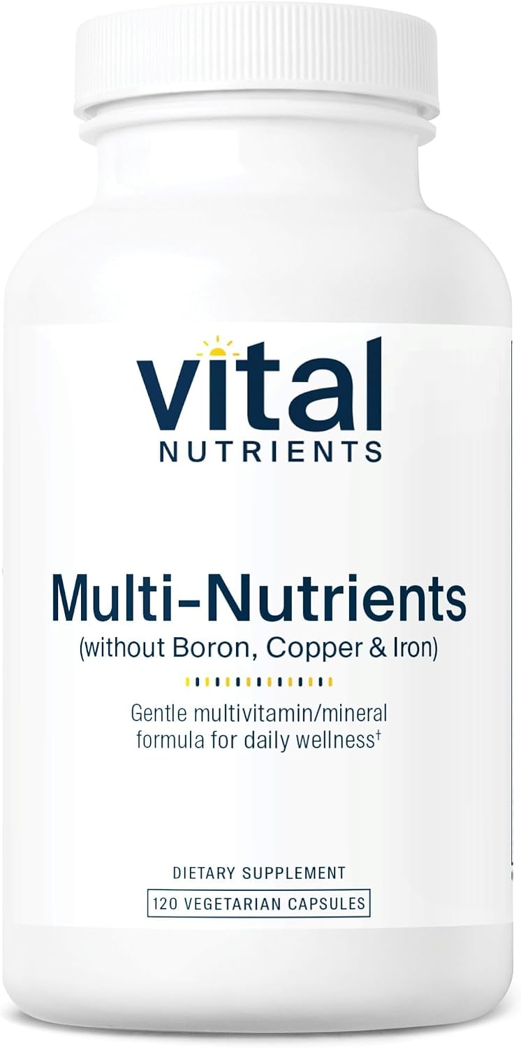 Vital Nutrients Multi-Nutrients 5 - Fórmula Ultra Antioxidante - Multivitamínico y Mineral Completo - 120 Cápsulas