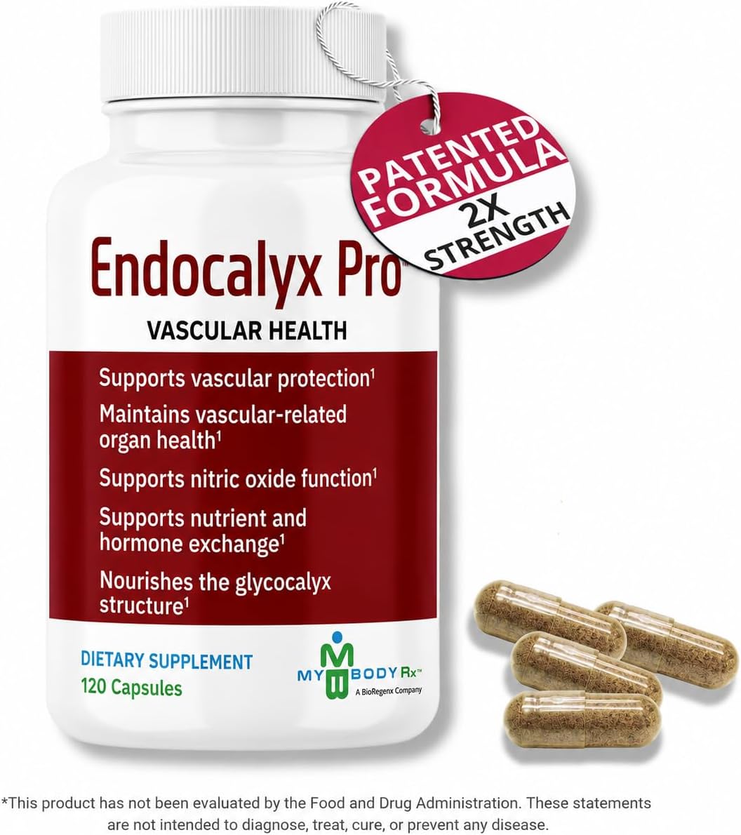 Endocalyx Pro – Suplemento para el Glicocalix Endotelial | 120 Cápsulas