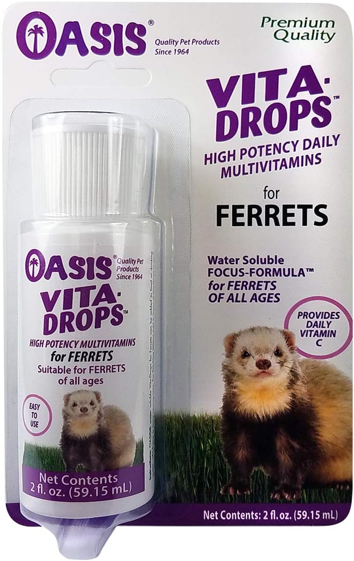 OASIS Vita-Drop Vitaminas para Hurones, 59 ml