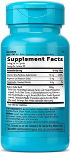 GNC Total Lean Waterex - Regula el equilibrio hídrico con electrolitos, 60 cápsulas