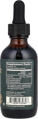 Global Healing Vitamina B12 en Gotero, 59 ml