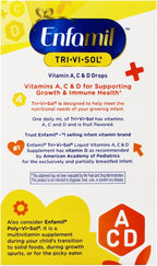 Enfamil Tri-Vi-Sol Gotas de Vitaminas A, D y C para Bebés, 50 ml