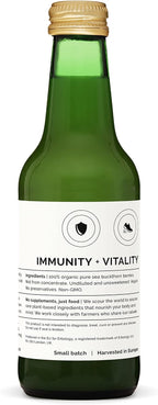 Zumo de Espino Amarillo Orgánico 100% Puro - 250ml (Pack de 6) - Erbology