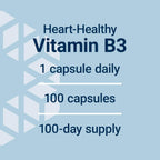 Life Extension Vitamina B3 Niacin, 100 Capsules