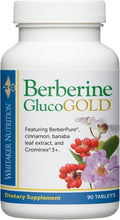 Suplemento Berberine GlucoGold de Dr. Whitaker con Berberina y Canela