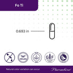 Paradise Herbs Fo-Ti He Shou Wu Extracto de Raíz, 16:1, 60 Cápsulas Vegetales