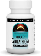 Source Naturals Glutatión Reducido, 50 mg, 60 comprimidos - Apoyo Hepático