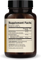 Dr. Mercola Beta Glucanos Fermentados - 60 Cápsulas - Apoyo Inmunitario
