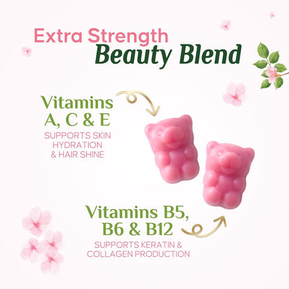 Gominolas de Biotina 5000 mcg con Vitaminas – Fabricado bajo estrictos controles de calidad. – Image 6