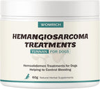 Quick Stop Bleeding para Perros, Polvo Natural de Yunnan Sanqi para Hemangiosarcoma, Sangrado Interno y Moretones - 60g