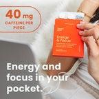 NeuroGum Energy & Focus, Canela, 12 Paquetes, 9 Piezas Cada Uno