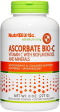 Polvo de Ascorbato Bio-C de NutriBiotic, 8 oz