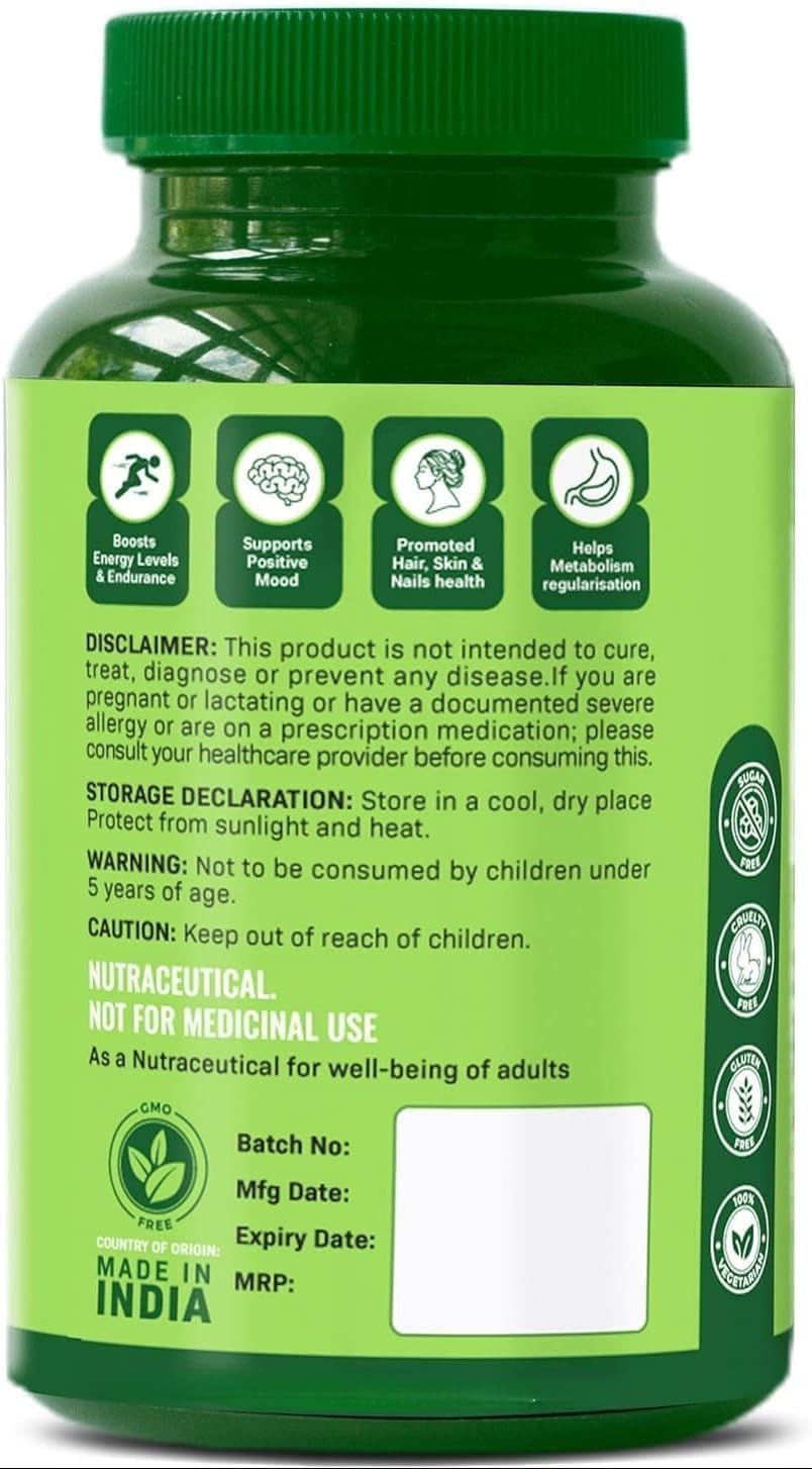 Complejo B 100% CDR - 200 Comprimidos - Suplemento de Vitaminas B1, B2, B3, B5, B6, B7, B9, B12