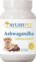 Ayush Pet Ashwagandha Cápsulas para Perros y Gatos, 120 dosis