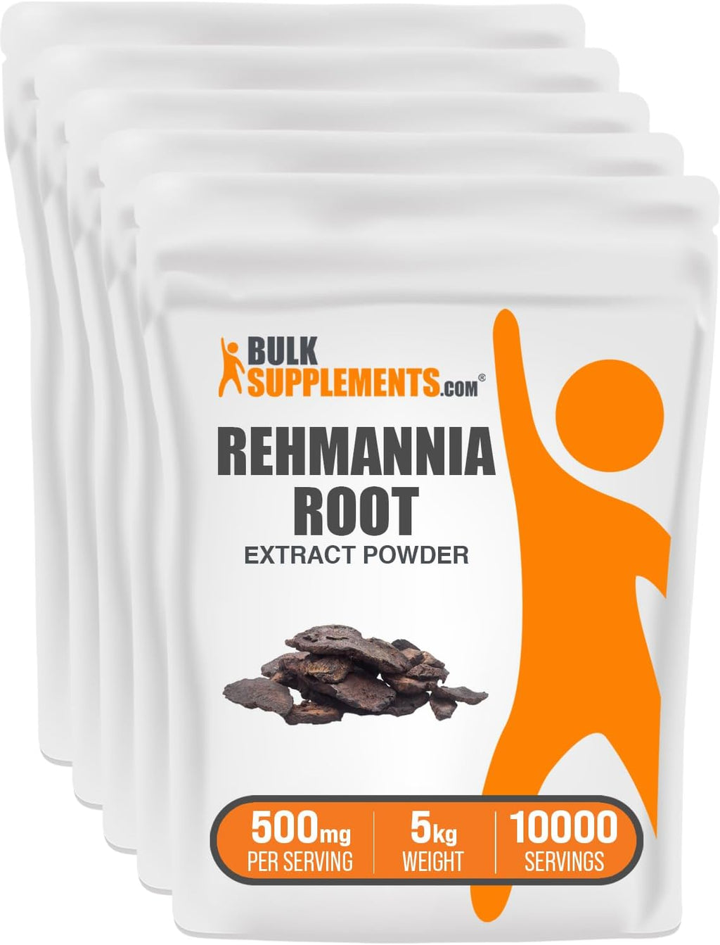 BulkSupplements Rehmannia Extract Powder - 500 g (1.1 lb)