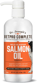 VetPro Complete Aceite de Salmón Salvaje de Alaska para Perros y Gatos - 473 ml (16 oz)
