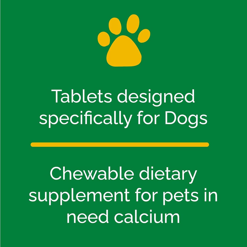 Calciphos Suplemento Dietético para Perros y Gatos, 60 Comprimidos Sabor Beicon