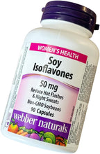 Webber Naturals Soya Isoflavones 50 mg, 90 Capsules