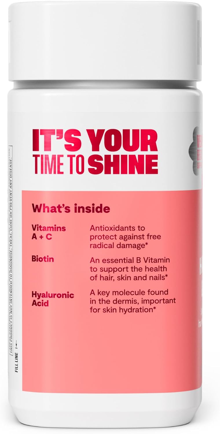 Habit Hair, Skin & Nails - Complemento para Cabello, Piel y Uñas (60 Cápsulas)