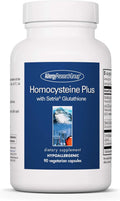 ARG Homocysteine Plus - Complejo de Vitaminas B Metiladas con Glutatión, 90 Cápsulas