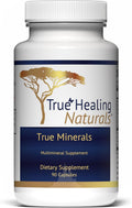 True Healing Naturals - True Minerals, Suplemento Multimineral, 90 Cápsulas Vegetales