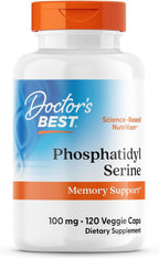Doctor's Best Phosphatidylserine 100 mg - 120 Veggie Capsules