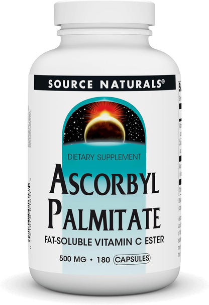 Source Naturals Ascorbyl Palmitate 500 mg - – El funcionamiento normal del sistema inmunitario. – Image 1
