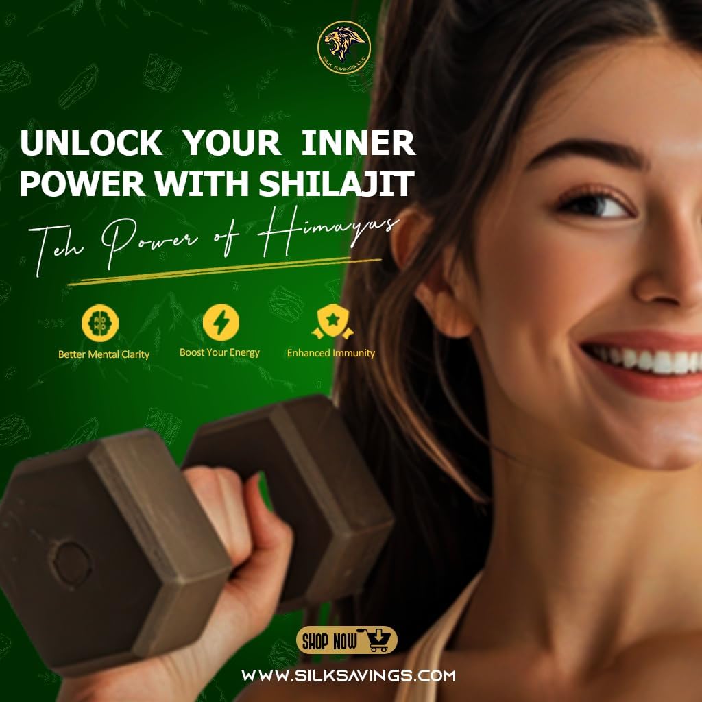 Shilajit Puro Himalaya Orgánico en Resina - 800mg Grado Oro con Ácido Fúlvico