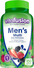 Vitafusion Multivitamínico en Gominolas para Hombres - 150 Gominolas