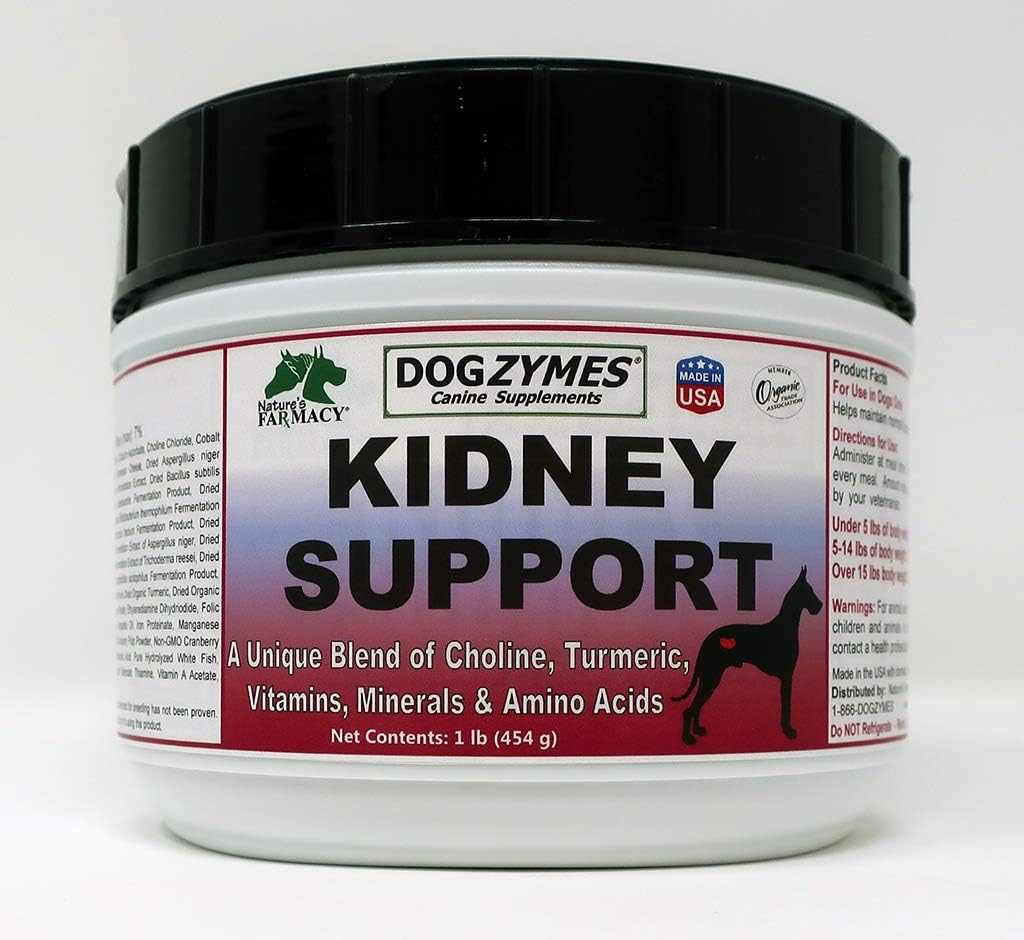 Dogzymes Kidney Support (1 Libra) - Suplemento Renal para Perros