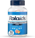 Rolaids Ultra Strength Comprimidos Masticables Sabor Fruta Variada – 144 Comprimidos (Paquete de 2)