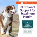 Dr. Bill’s Canine Ultimate Fitness & Health – Multivitamínico diario para perros para energía, longevidad y apoyo corporal total (680g)